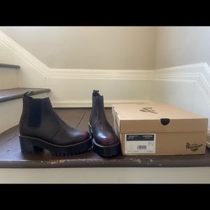 Rare burgundy rometty doc martens